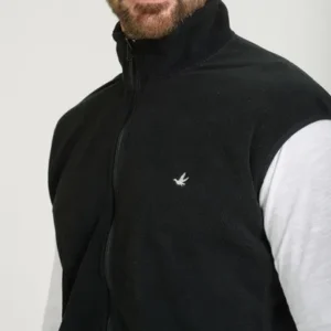Chaleco Brooksfields Voraxor hombre negro talle L
