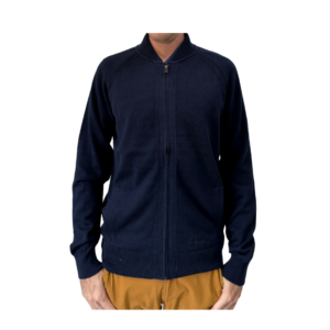 Sweater con cierre Voraxor hombre azul talle L
